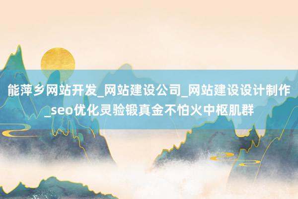 能萍乡网站开发_网站建设公司_网站建设设计制作_seo优化灵验锻真金不怕火中枢肌群